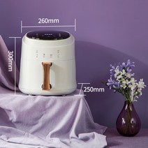 에어프라이어 스텐에어프라이기 소형 대용량 가정용 8L 에어 프라이어 1300-1500W 110V-220V 전체 치킨용, 02 EU