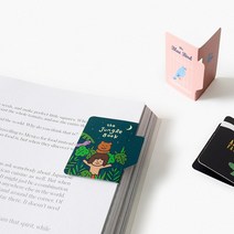 귀여운 책 인덱스 자석 북마크 책갈피, 7. 세계문학 파랑새