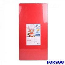 ForU509 코맥스 업소용도마 특2호 적색 실리콘도마 주방도마 원목도마 나무도마 도마