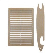 뜨개질 기계 DIY 넥워머 목도리 스웨터 키트 가방 베짜기 Diy 전통적인 나무 직조 직기 공예 원사 손 교육 장난감 선물, 없음