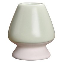 차 티 용품도자기 말차 거품기 홀더 일본 도구 용기 스탠드 초보자용, 02 라이트 그린