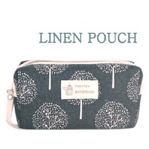 파우치데이 린넨 파우치 화장품파우치/이너백 -PH162
