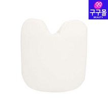 [구구몰] 메모리폼가슴받이베개 경락베개 마사지베개 여성용베개 마사지샵베개, 27930. 화이트, 1개