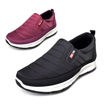 마마슈 W02S엔터W 여성 패딩 슬립온 겨울 방한화 심플 기모안감 캐쥬얼화 논슬립