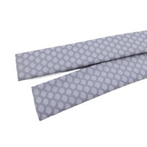 전기 자전거 배민 배달 팻바이크 1/3/5piece 미끄럼 방지 열 수축 튜브 낚시대 랩 자전거 핸들 절연 보호, 02 Grey, 05 25mm