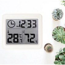 웰닷 디지털 온습도계 시계 날짜 기능, 웰닷 디지털 온습도계(화이트)