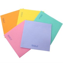 독일산 뉴프리미엄 대형 독일행주 천연비스코프 100% 38X38 5컬러, 3세트