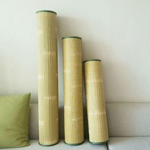 국산 대나무죽부인 죽부인 여름 롱 종이리 베개 3종, 원통형 죽부인(대형17X110)