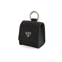 힙스타 골프 공 주머니 초미니 경량 벨트 고리형 볼 케이스 파우치 프리미엄 이태리 사피아노 가죽 1구 남여공용, 볼케이스-블랙