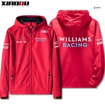 벤츠 바람막이 자켓 점퍼 모터사이클 오토바이 방수 상의 작업복 동호회, 레드