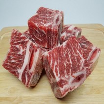 [ 미국산 초이스등급 소찜갈비 1kg ], 1kg - 소찜갈비용