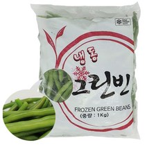 그린무역 냉동 그린빈스 1kg, 1개