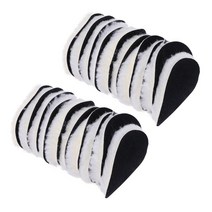 폴리싱 광택기 무선 듀얼 20 Pcs 125 Mm Car Polishing Pad 5 Inch Waxing Wool Bonnet Paint, WHITE