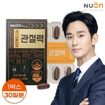 뉴온 보스웰리아 관절력 (800mg x 30정) 1박스 (30일분), 30정, 1개, 30정