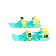 숏스키세트 2022 새로운 미니 스케이트 스노우 쇼트 야외 스포츠 조절 스트랩 휴대용 부츠 스노우 보드, b 성인 모델