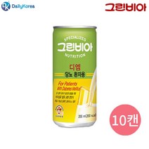 시둥마켓 +[시둥마켓]+_ 기능성 유동식 간병용품 영양식 고단백영양식 요양병원 영양식품, 디엠 당뇨환자용 200mlx10캔 당뇨환자식 영양