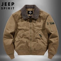 JEEP SPIRIT 지프 남성용 겨울 방한 기모안감 항공점퍼 재킷 ZSJP-6181+YAPOGI 사은품