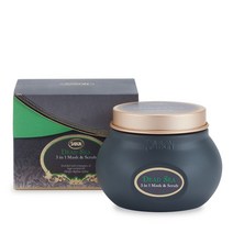 데드씨 3 in 1 마스크 앤 스크럽 인리치드 위드 레몬그라스 앤 세이지 에센셜 오일 200ml
