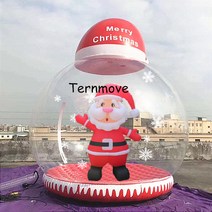 대형 투명 스노우볼 크리스마스 버블 하우스, 주문제작상품