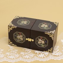 나빌레라 나전칠기 상감매화쌍합 자개 보석함 돌반지 보관함 자개함