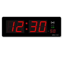 CMOS 조아몰 벽시계 전자시계 디지털벽시계 led 알람 시계 전기, ZH30R기본형