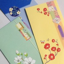 욜케이유 축하 카드 전통 장식 추석 설날 스승의날 돈 봉투 편지 선물, 무궁화