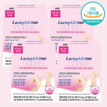 락토필듀오 덴마크 여성 질 유산균, 30캡슐, 4개