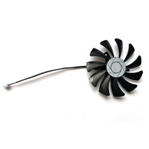 2PIN HA9010H12F-Z 12V 0.57A 쿨러 팬 MSI Geforce GT 1030 RX550 GTX 1050Ti 4G OC 1050 2G 그래픽 카드 냉각, [01] 2pin