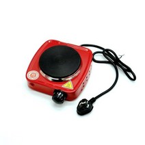 전기곤로 핫플레이트 dmwd 500w mini electric coffee heater no radio 뜨거운 우유 스토브 오븐 오븐 인덕션 쿠커 모카 표면 110v220v, 빨간색 220v