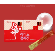 로아 아미노콜라겐 요구르트맛 60포, 3.5g, 60개