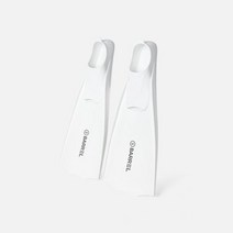 배럴 배럴 베이직 스노클링 핀 화이트 (BJ1UWDV01WHT), ML