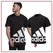 [정품] 아디다스 남녀공용 오버핏 빅로고 면반팔티셔츠 (HE1830)