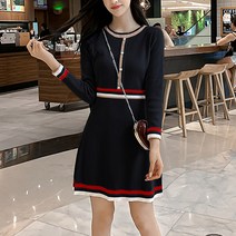 케이딩 플레어 니트원피스