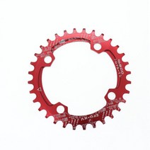 옴니움 크랭크 vxm 96bcd bike 자전거 체인링, 레드 38t 라운드