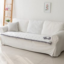 쇼펭 슈마켓 마이크로 옐로우 3단 모달 소파패드 자수 방석 누비 마 식탁 프릴 쿠션 쟈가드 의자 극세사 okyko1108*2624466KF, 본상품선택