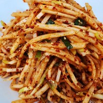 더순수김치 직접 담그는 국내산 무생채 생채김치 1kg 2kg 3kg 4kg 5kg 낮 12시 전 주문 당일 출고원칙, 1개