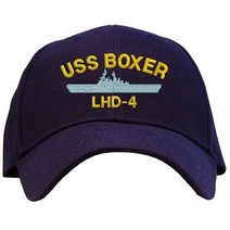 Spiffy Custom Gifts 스파이피 커스텀 선물 USS 박서 LHD4 야구모자 자수 캡모자