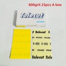 KOVAX1 오픈 4 포인트 연마 종이 자동차 페인트 먼지 부분 오점 미세 연삭 연마 마작 블록 8001200 그릿 연마재, 800 grit 25pcs