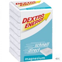 독일 Dextro Energy Traubenzucker mit Magnesium 덱스트로 에너지 마그네슘 포도당 46g 6팩, 6개
