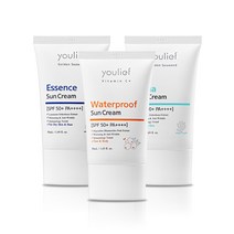 유리프 선크림 택 2종 (아쿠아/에센스/워터프루프), 에센스+워터프루프, 2개, 50ml