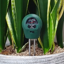 눈금 화분 습도계 수분 측정기 식물 토양 산도 산도계 곡물 수분계 배터리필요없는 도구