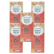 프랑스 GREENWEEZ 85% dark chocolate 그린위즈 카카오 다크 초콜릿 100g 5팩
