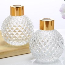 디퓨저용기 - 수류탄 ( / 용량 / 캡 ), 실버무광, 200ml