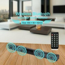 홈시어터 z50 무선 블루투스 사운드 바 스피커 시스템 tv 홈 시어터 soundbar subwoofer remote control for pc mac ps4 ps5 smart, 1-검은색