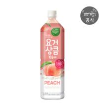 자연은 요거상큼 복숭아 1.5L 페트 12개