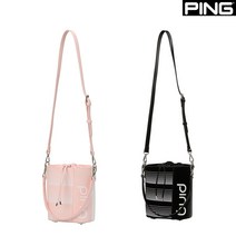 핑 핑(PING) 골프웨어 여성 라인 포인트 버킷백 121B1BG653_BKPK