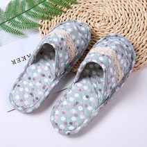 BOFO 이중바닥 더블쿠션 퀼트 실내화 5세트, 10 비누방울