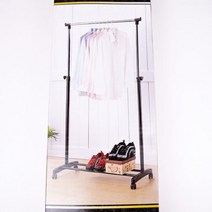 옷가게 원룸 매장 매대 이동 1단 옷 바지 걸이 행거 _ 999763EA, 쿠팡 본상품선택