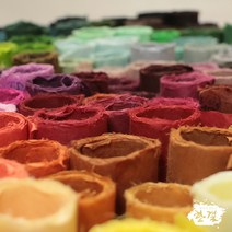 한결한지 전통한지 한지 다양한지, 전통색한지124, 1장