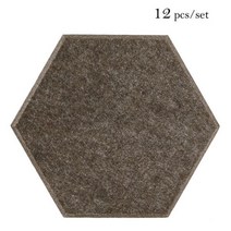 조립식방음부스 방음 벽 패널 12 개 홈 스튜디오 소음 데코 문침실 흡음 액세서리, A, 1.2cm High density + Large, 05